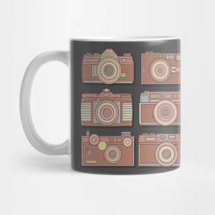 Brown Classic Camera Mug